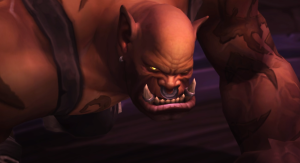 A screenshot of a video in the WoW, provides that "up-close, you are there" feeling.